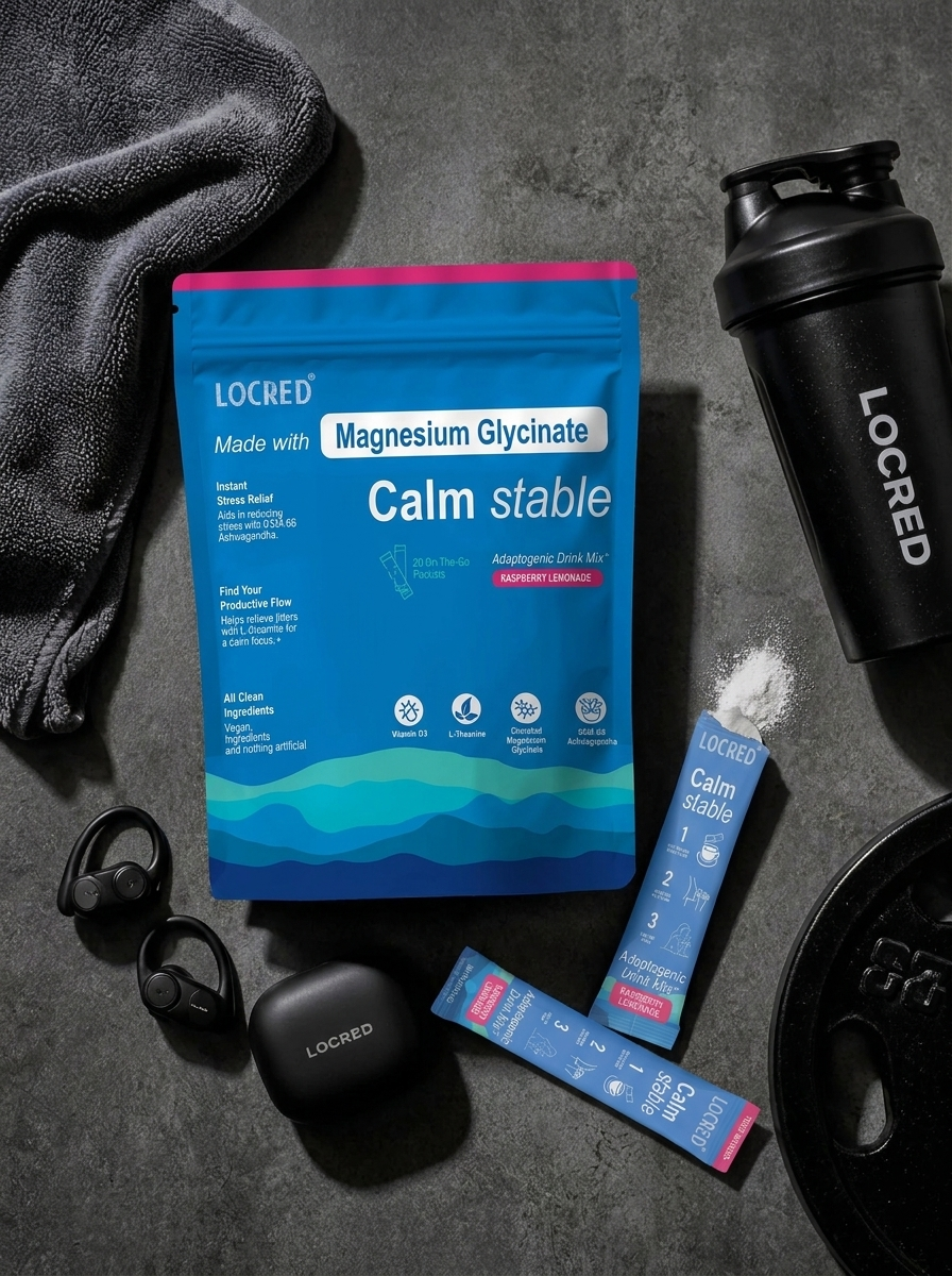 The Moons Calm with gym essentials