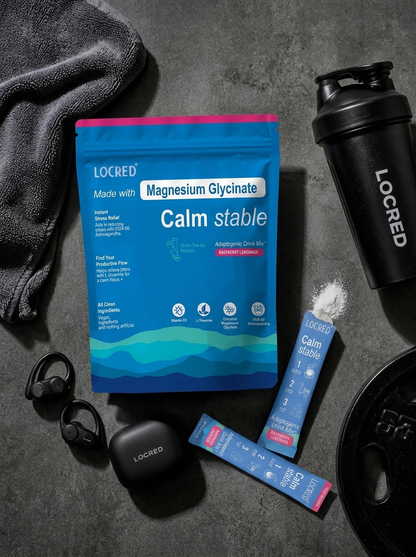 The Moons Calm with gym essentials
